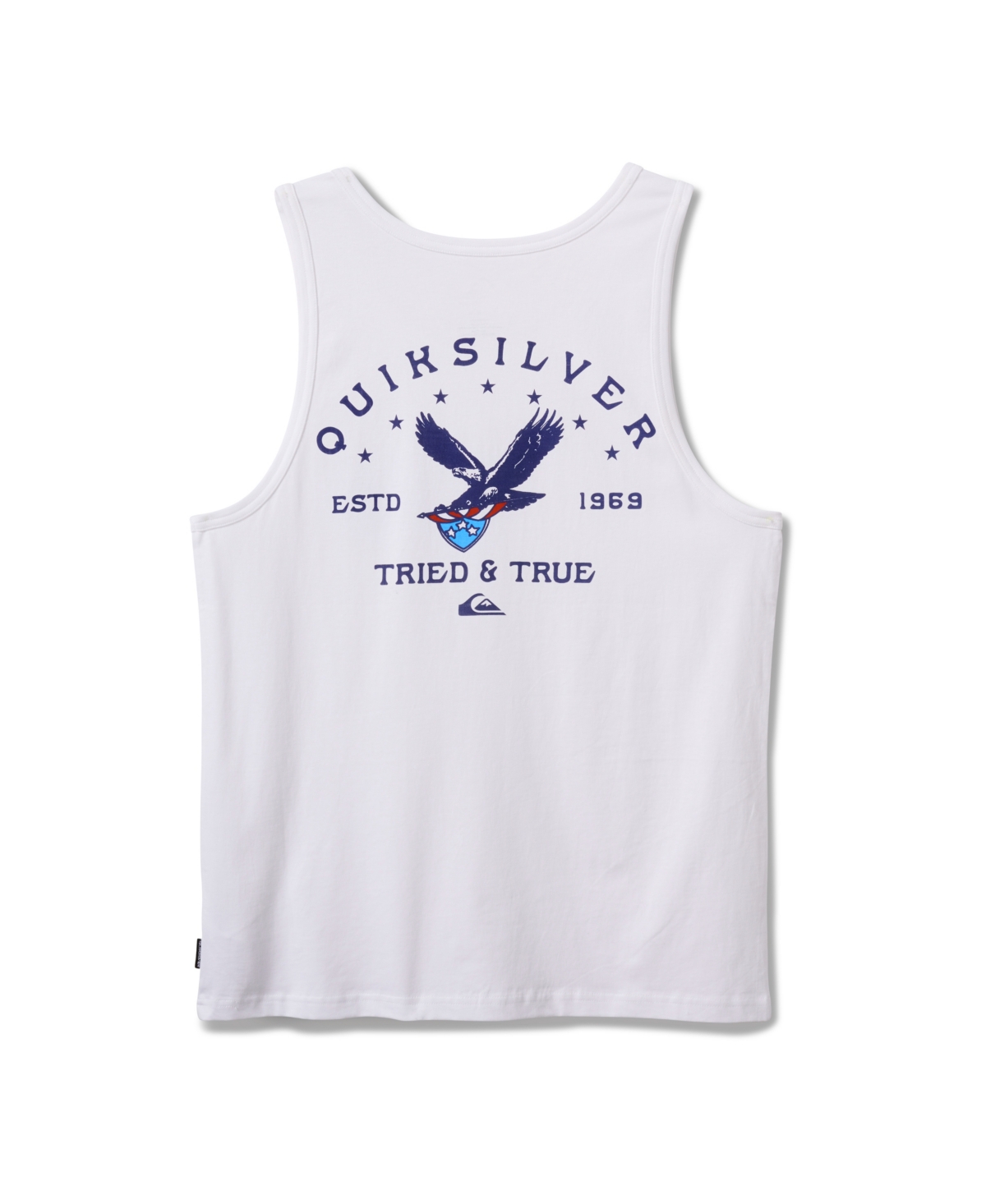 Men's Eagle Usa Sleeveless Tank Top - White