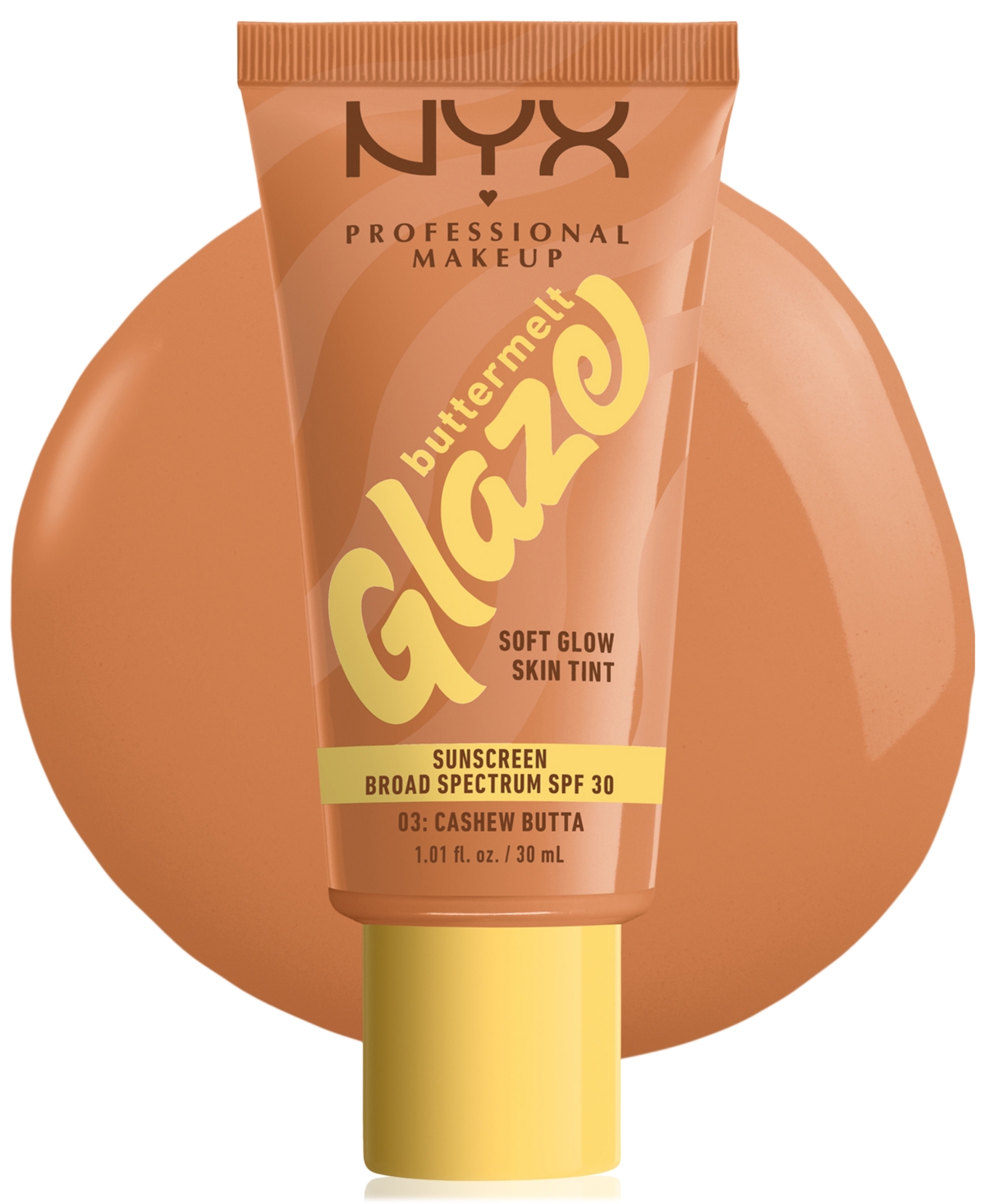 Nyx Professional Makeup Buttermelt Glaze Tint In Cashew Butta