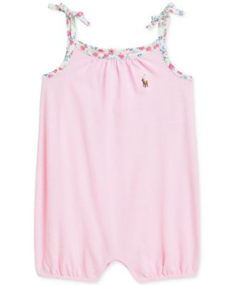 Polo Ralph Lauren - Baby Knit Oxford Bubble Shortall