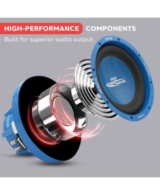 8-Inch Car Subwoofer, 600 Watts, Dual Voice Coil (DVC)