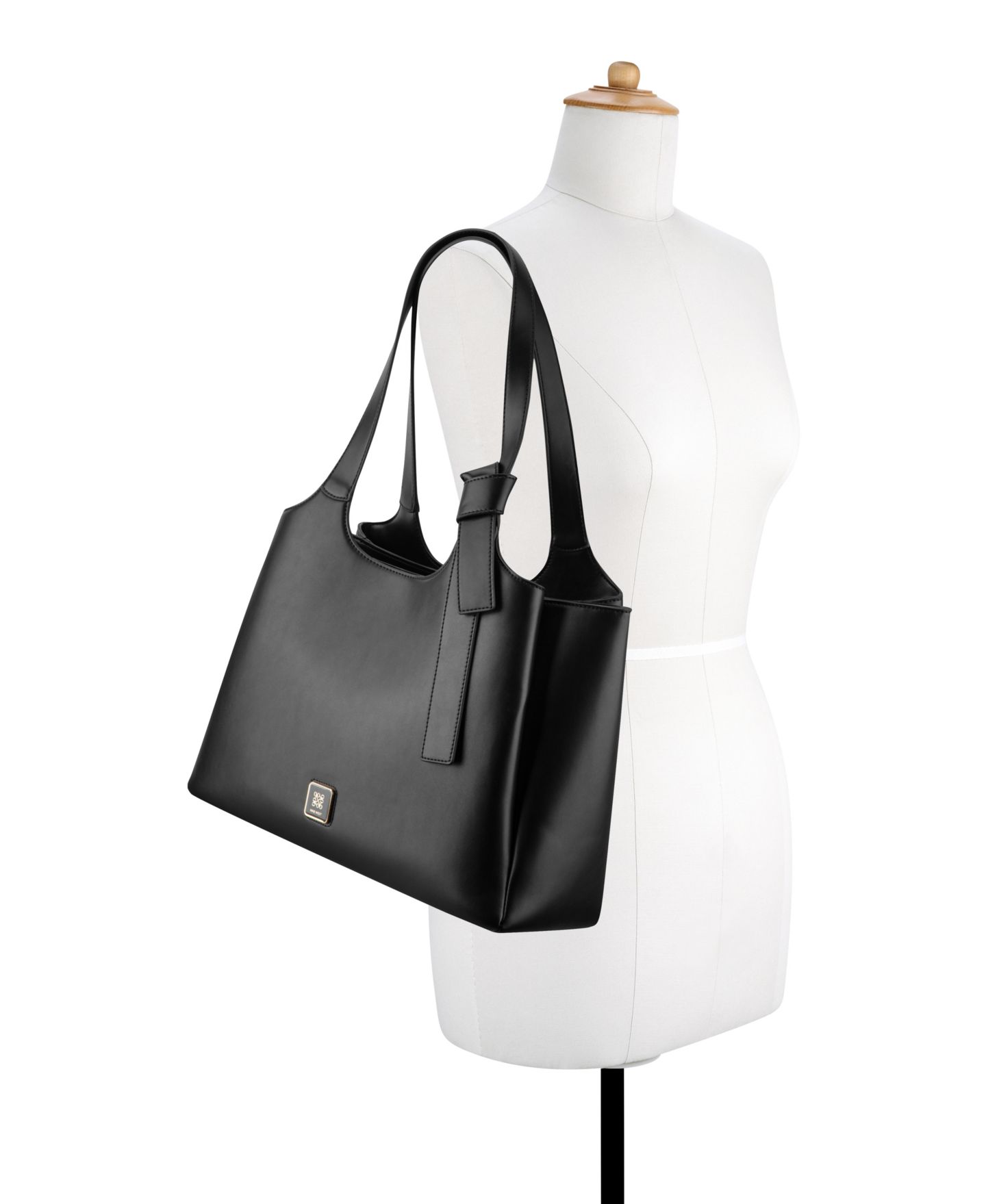 Женская сумка Nine West Lyra Large Laptop, цвет: Чёрный — фото 7