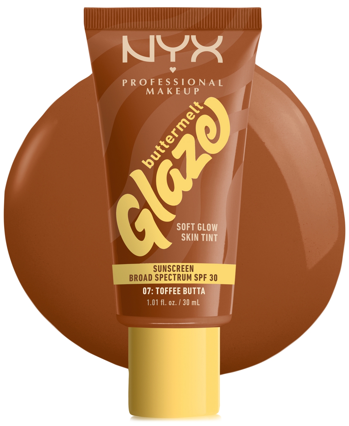 Nyx Professional Makeup Buttermelt Glaze Tint In Toffee Butta