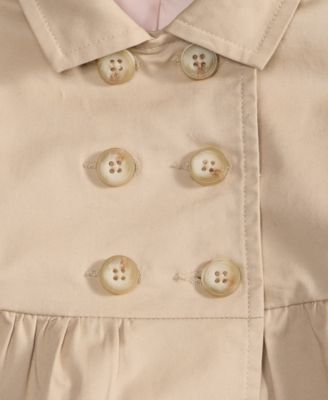 Baby Girls Trench Coat, Exclusively at Macy's