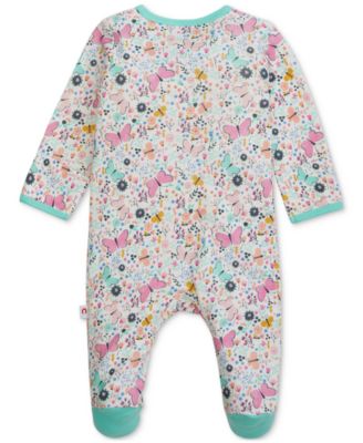 Baby Cotton Magnetic Footed Coverall