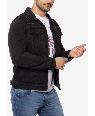 Men's Graphic Rhinestone Denim Jackets