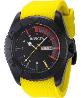 Men's 44733 Pro Diver Automatic 3 Hand Black Dial Watch