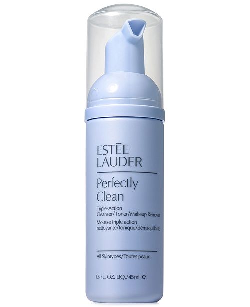 Estee Lauder Perfectly Clean Triple Action Cleanser Toner Makeup