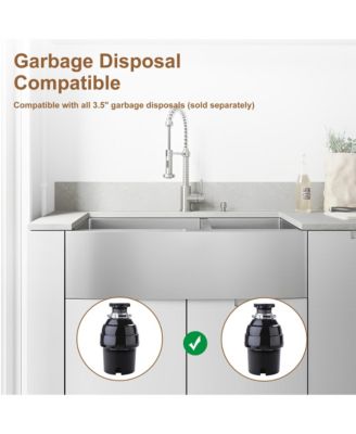 30inch L x 22inch W Farmhouse Kitchen Sink with Accessories