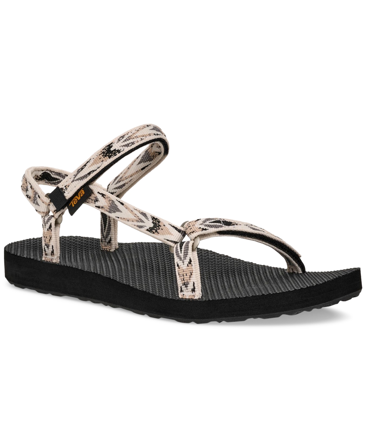 Shop Teva Women's Original Universal Slim Sandals In Wings White,black