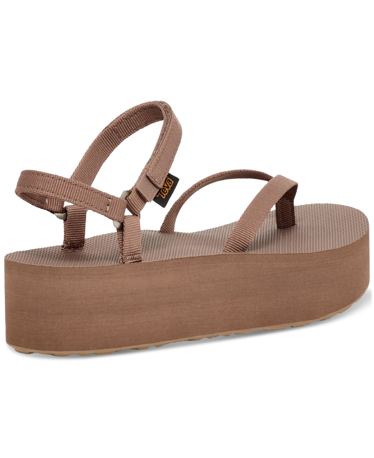 Shop Teva Women's Flatform Slim Sandals In Caribou