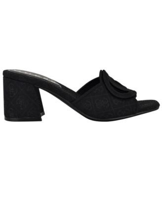 Women's Galsee Quattro-G Cutout Slide Block Heel Dress Sandals