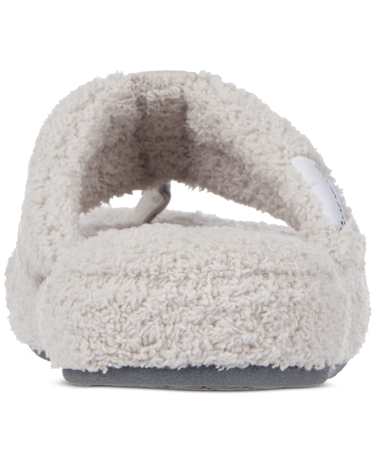 Shop Isotoner Signature Women's Joey Cozy Plush Thong Slippers In Light Grey