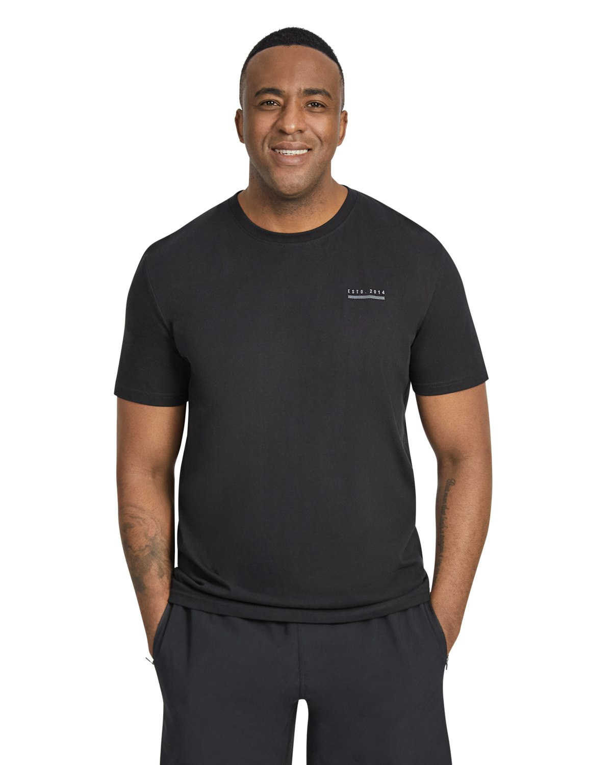 Men's Adventure Active Tee - Black