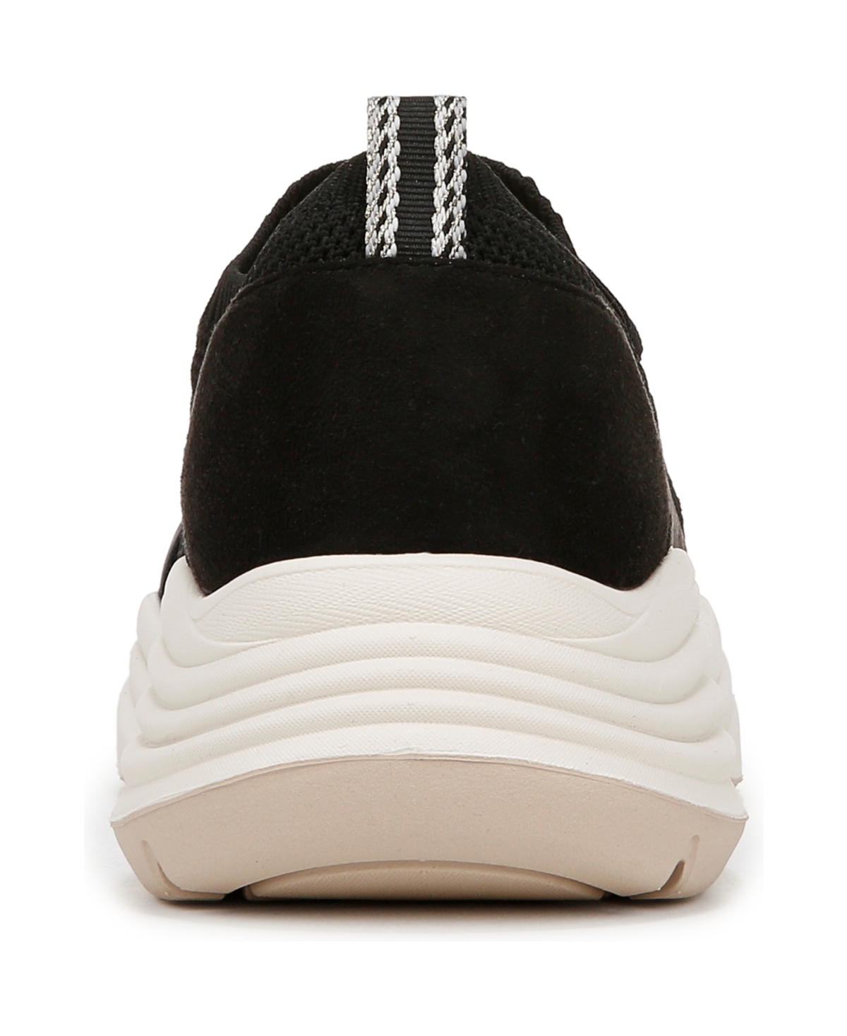 Bzees Impact Slip-on Sneaker In Black Knit Fabric