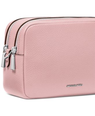 Bryant Medium Leather Double Zip Chain Camera Crossbody