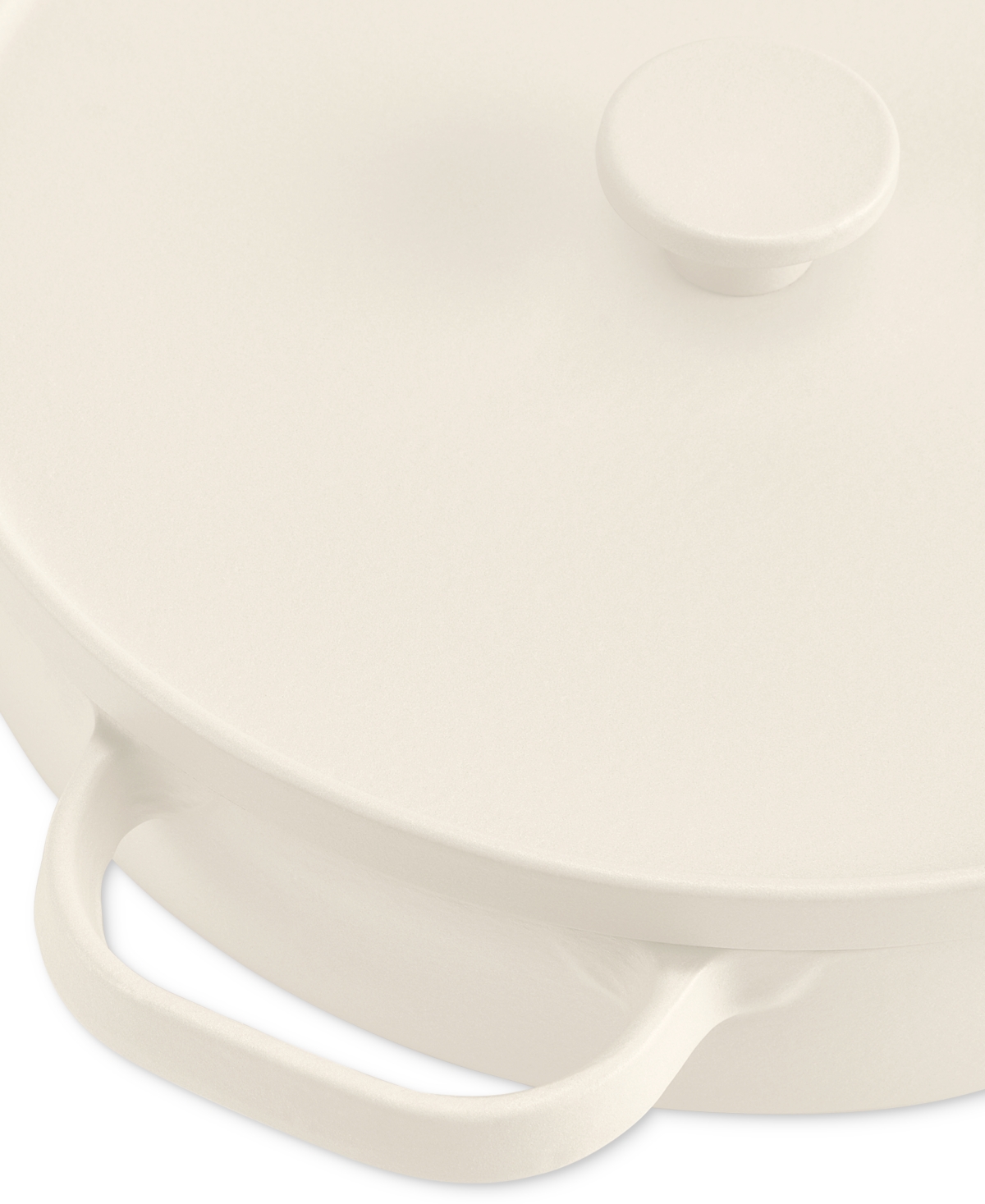 The Cellar Enameled Cast Iron 3.5-qt Braiser, Exclusively At Macy's In Cream