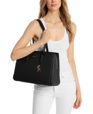 【送料関税込】韓国正規品★MK★Layla Leather Tote M バッグ Michael Kors Laila Medium Leather Tote - Macy's
