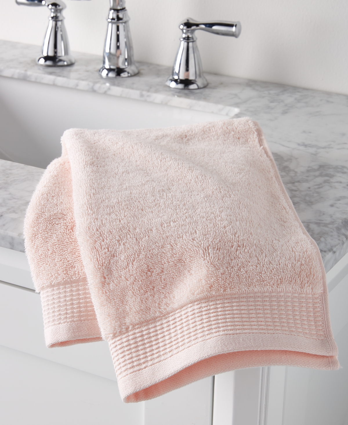 Charter Club Signature Hand Towel, 16" X 30", Exclusively At Macy's In Cotton Candy