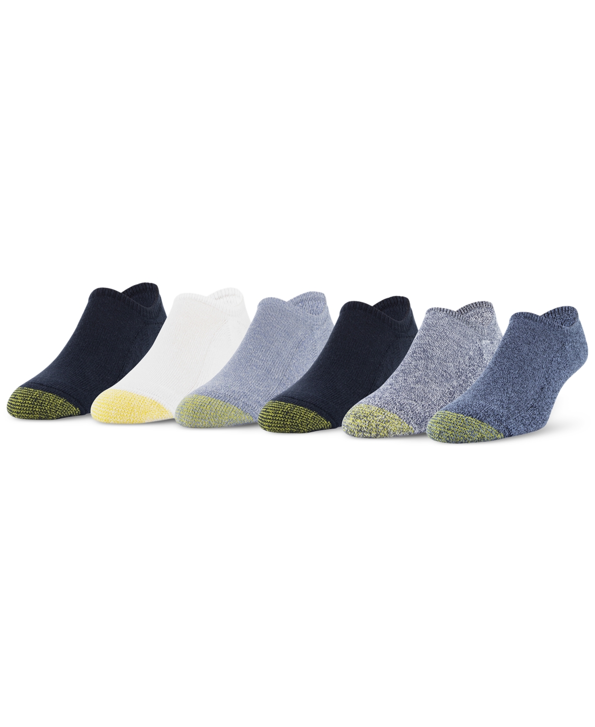 Men's 6-Pk. Liner Socks - Denim  Light Blue
