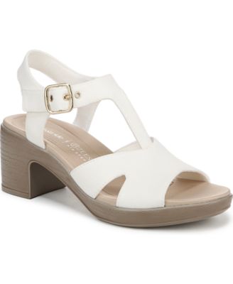 LifeStride - Women's Everly Washable Block Heel Strappy Sandals