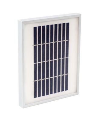 Ceramic Frog 7-Inch Outdoor Solar Fountain - Submersible Pump - Soothing Water Sounds - Glazed Green Finish