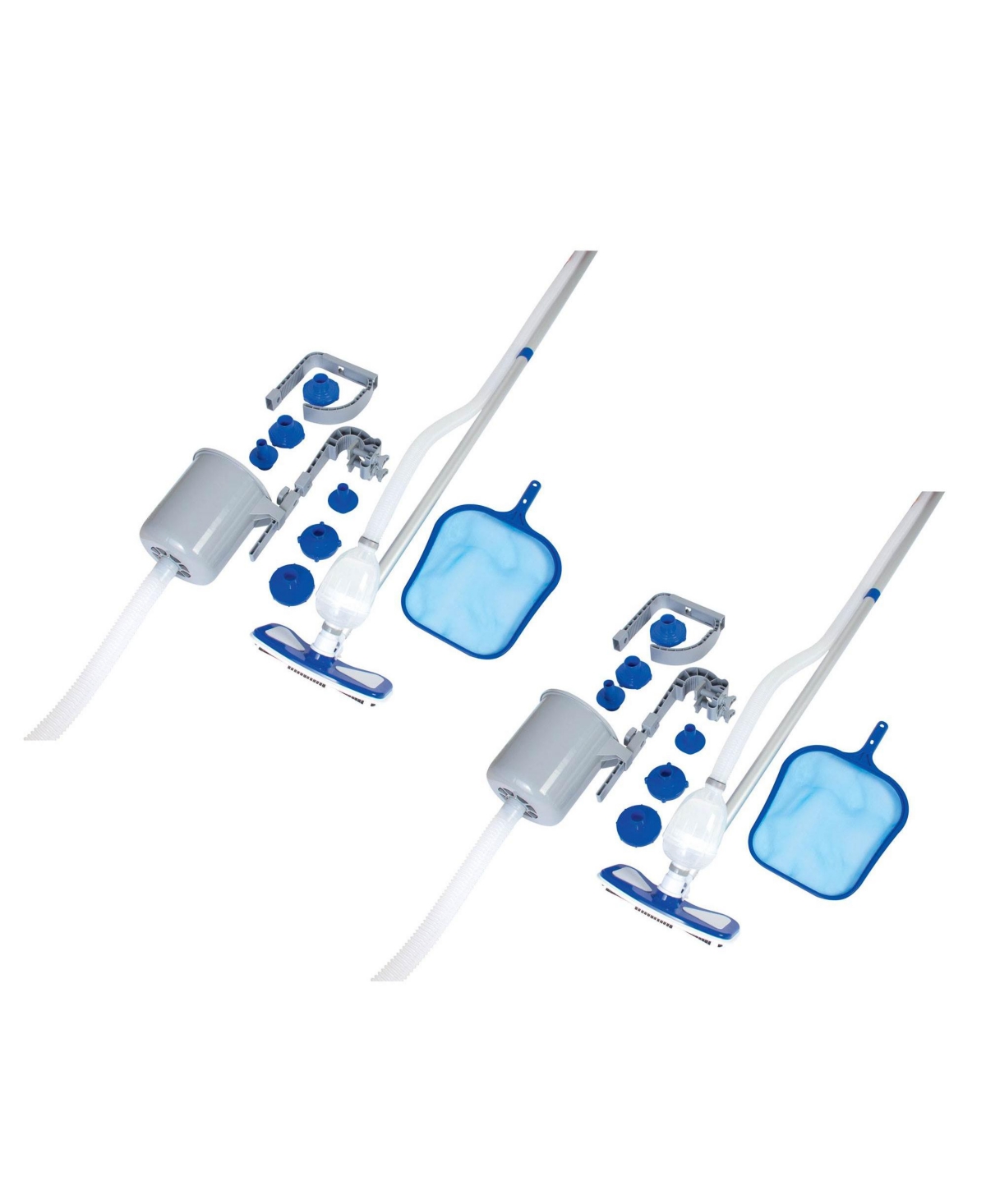 Above Ground Pool Cleaning Vacuum & Maintenance Accessories Kit (2 Pack)