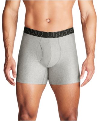 Men's 3-Pack Performance Tech Solid 6" Boxer Briefs