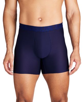 Men's 3-Pack Performance Tech Mesh 6" Boxer Briefs