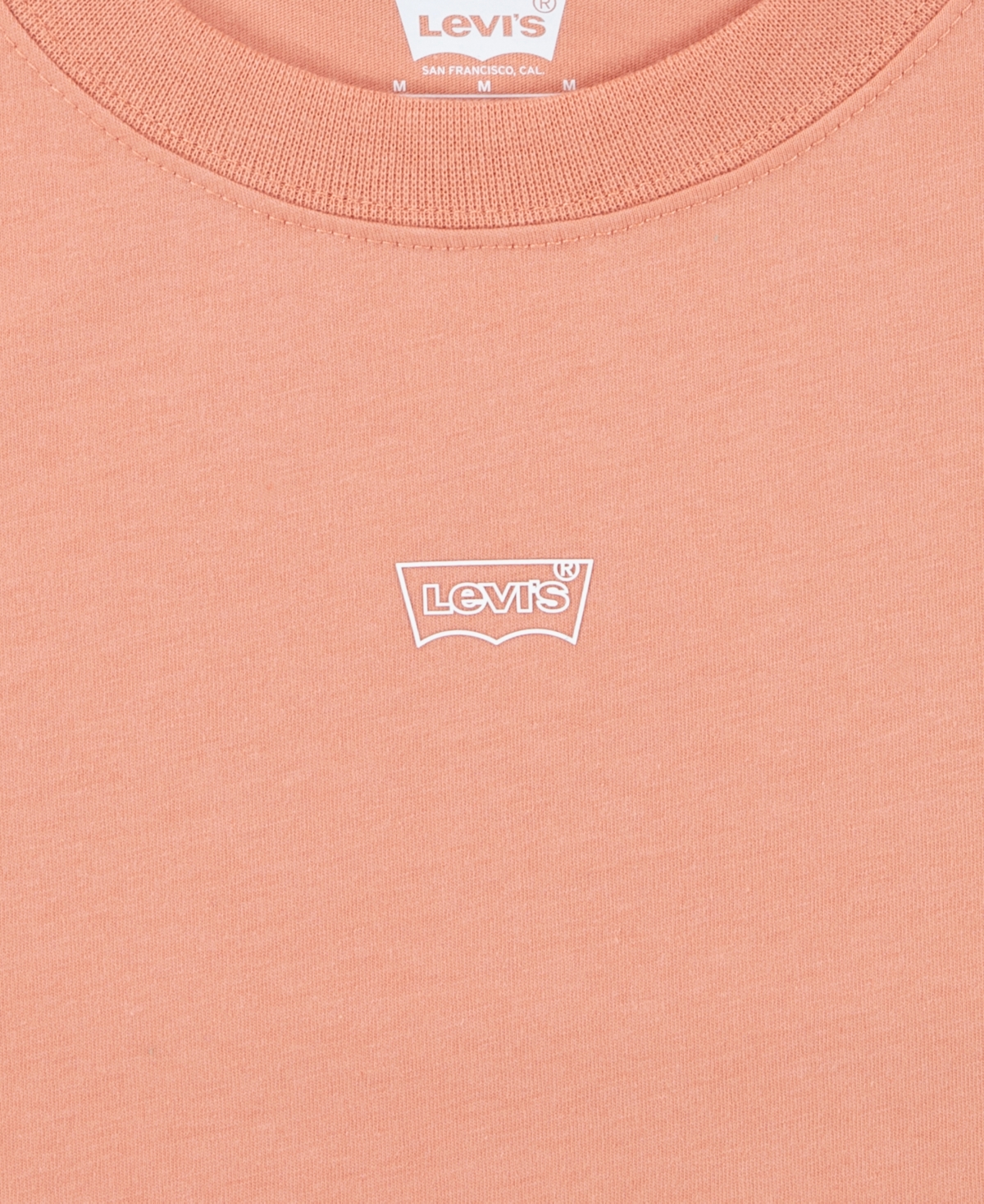 Levi's Big Boys Outline Batwing T-shirt In Tawny Orange