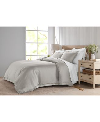 Sleep Luxe 800 Thread Count 100% Cotton 3-Pc. Duvet Cover Set, King, Exclusively at Macy’s