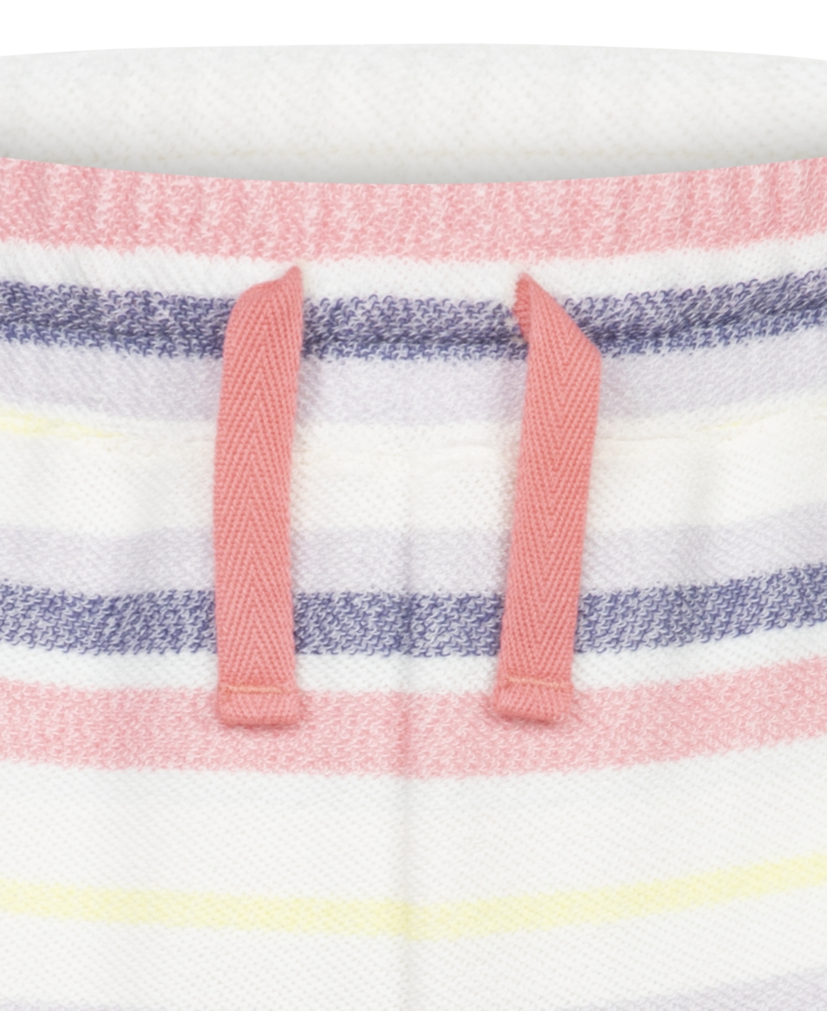 Shop Hurley Big Girls Striped Beach Shorts In Marshmallow