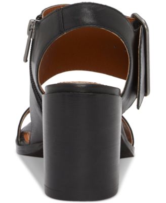 Women's Darnah Cutout Block-Heel City Sandals