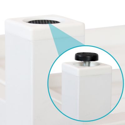 Farmhouse Multi-Purpose Rustic Side Table with Shelf