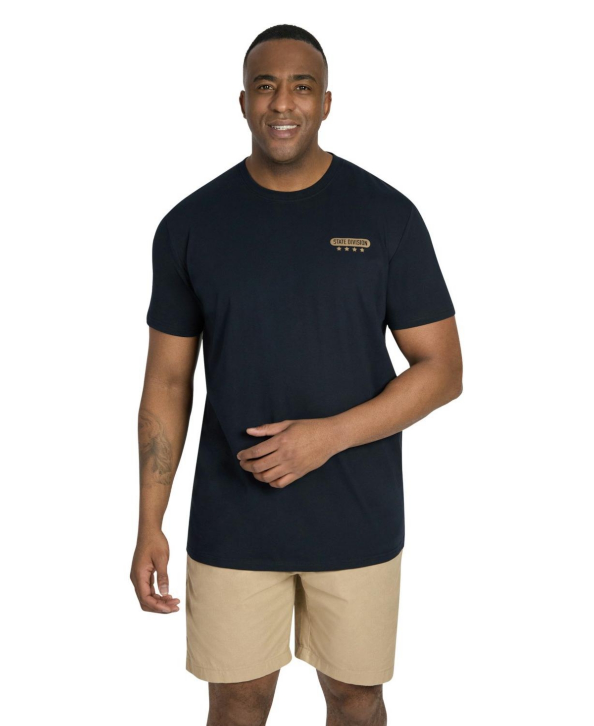Men's Canyon Springs Longline Tee - Navy