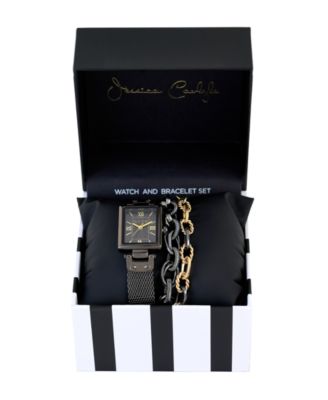 Women's Gun Tone Metal Alloy Analog Watch, 23mm