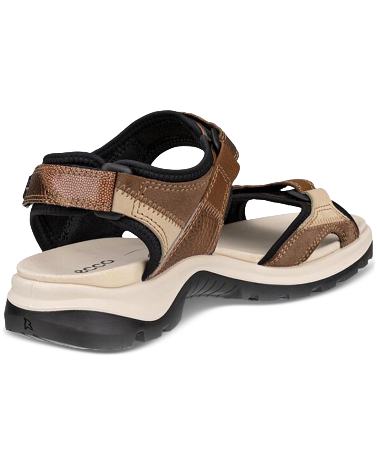 ECCO WOMEN'S YUCATAN PATCHWORK SANDALS 