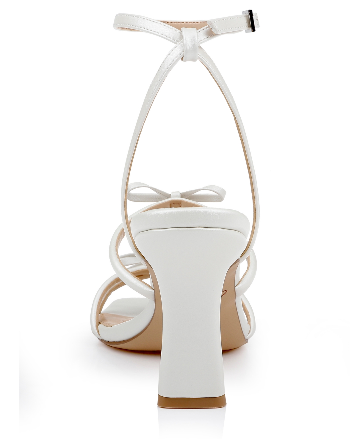 Jewel Badgley Mischka Women's Kiyomi Ii Stiletto Dress Sandals In White