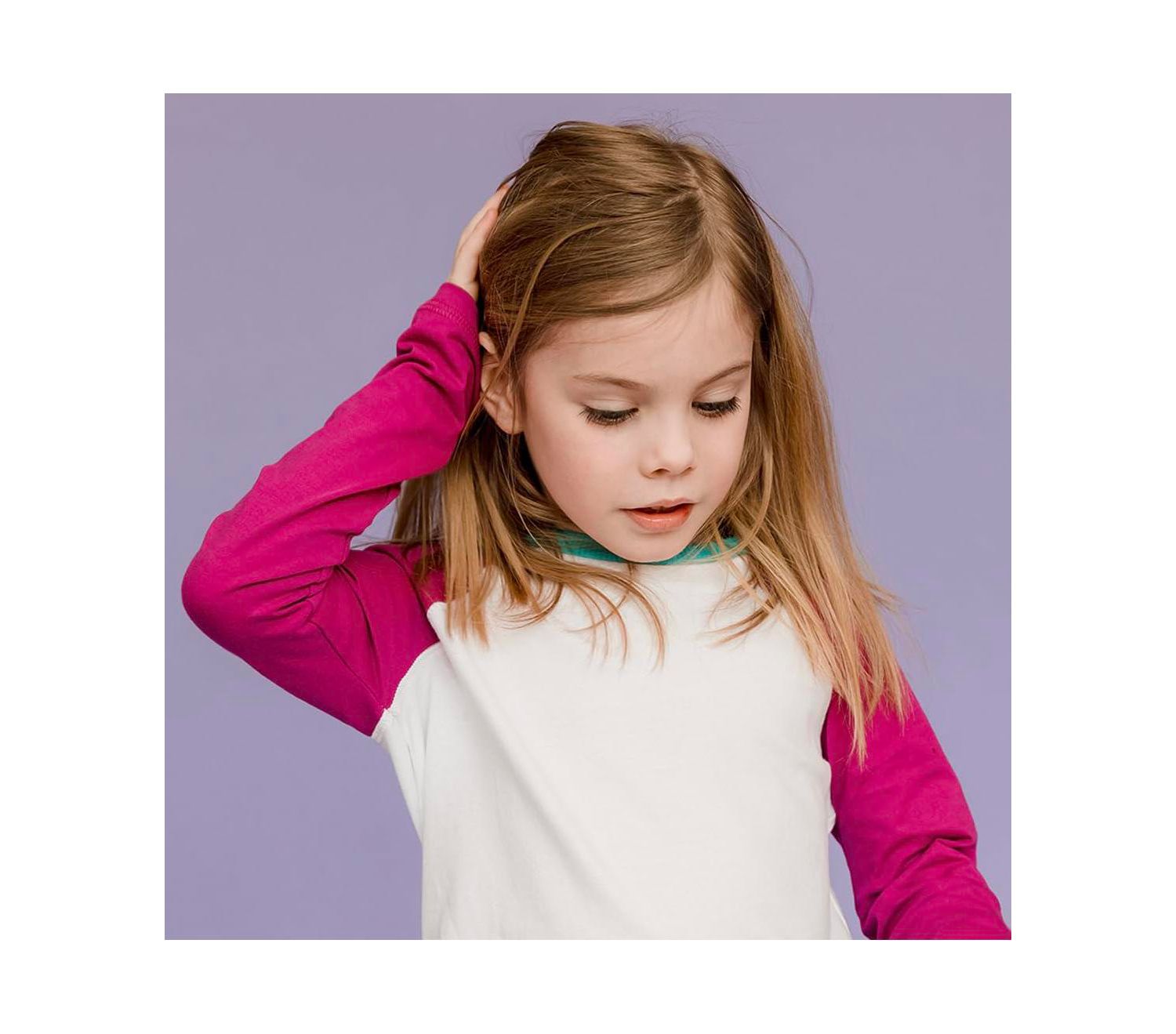 Girls 2pk Fair Trade Organic Cotton Long Sleeve T-Shirts