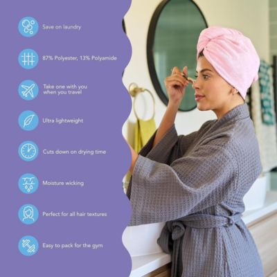 Microfiber Hair Towel Wrap