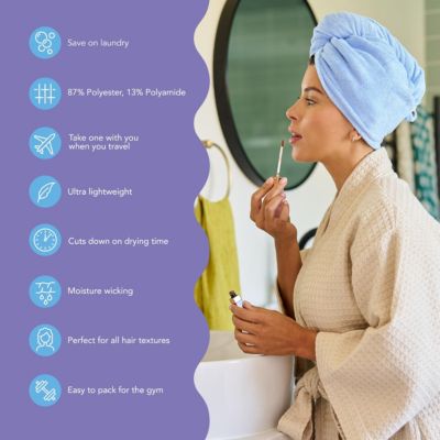 Microfiber Hair Towel Wrap
