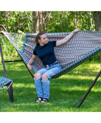 Outdoor Polyester Double Jacquard Hammock