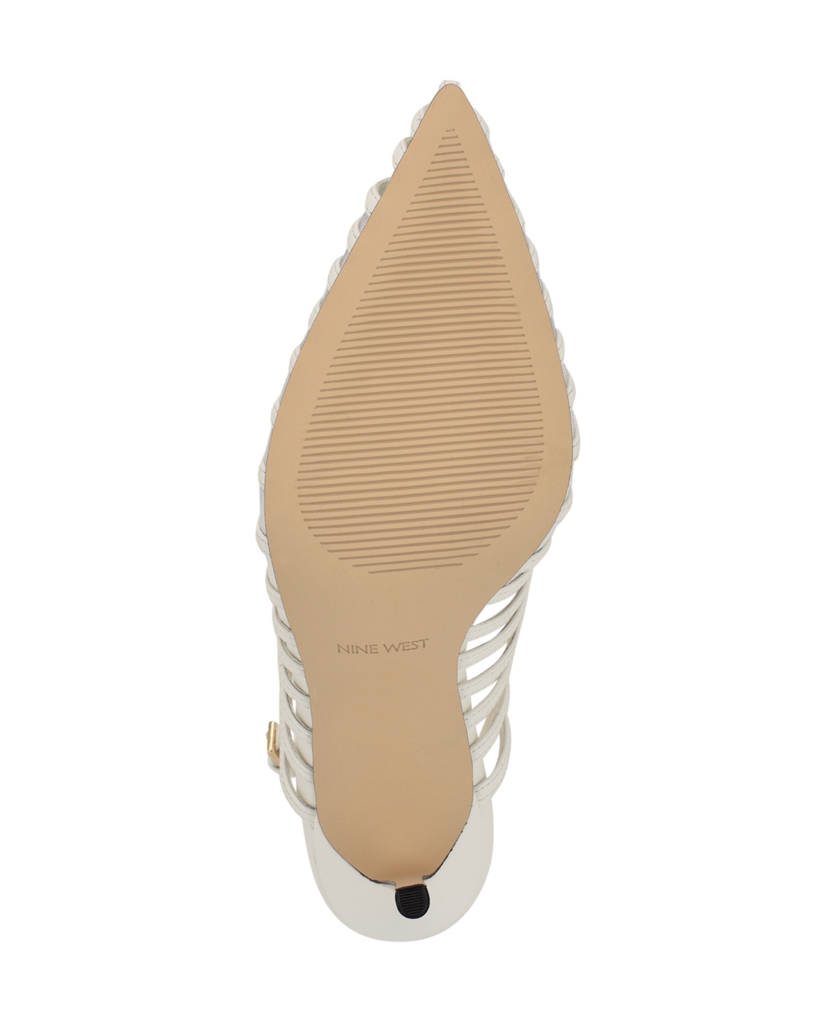 Shop Nine West Women's Filane Stiletto Heel Pointy Toe Dress Pumps In White