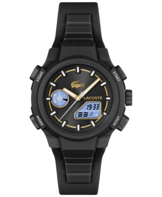 Women's LC33 Black Silicone Strap Watch, 40mm