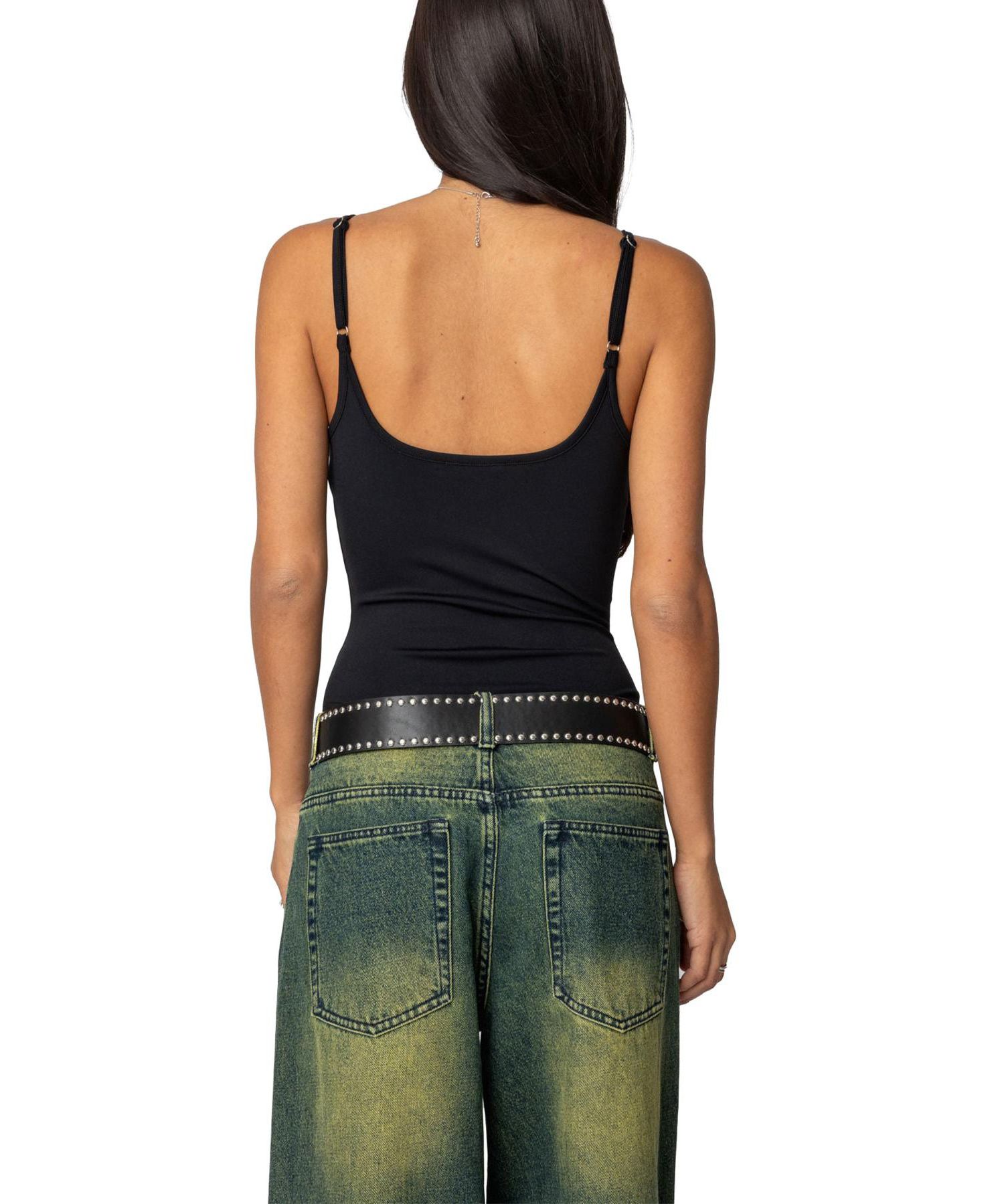 Women's Teaghan V Neck Fitted Bodysuit
