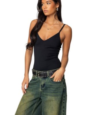 Women's Teaghan Triangle Fitted Bodysuit