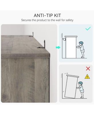 Farmhouse Book Shelf with Storage