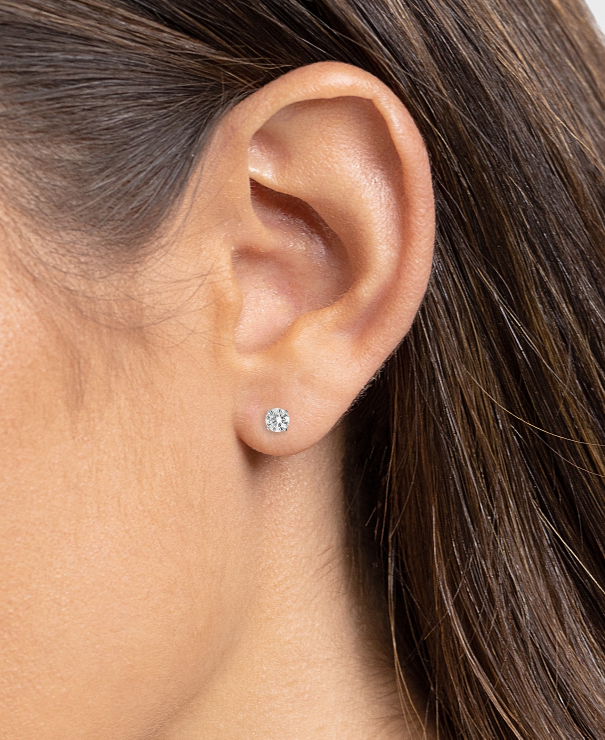 GIANI BERNINI CUBIC ZIRCONIA TEARDROP PAVE PENDANT NECKLACE & STUD EARRINGS IN STERLING SILVER, 16" + 2" EXTENDER, 