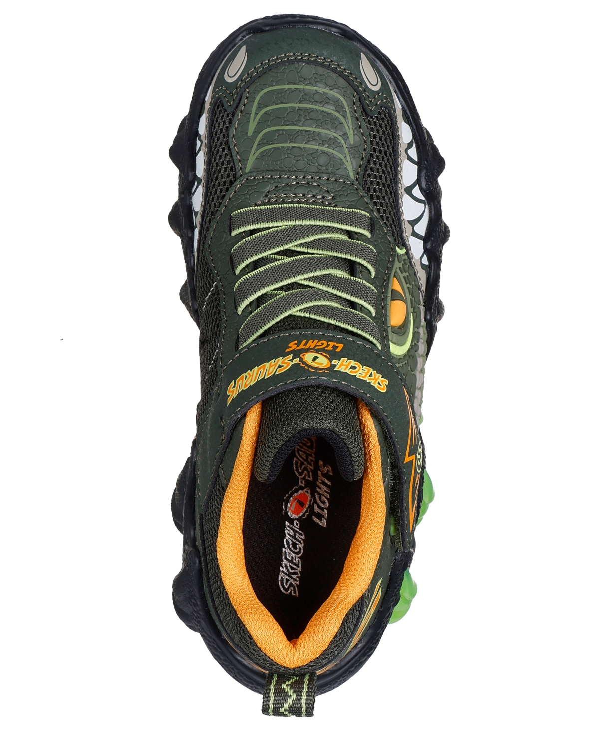 Skechers Little Kids' Skech-o-saurus In Olive