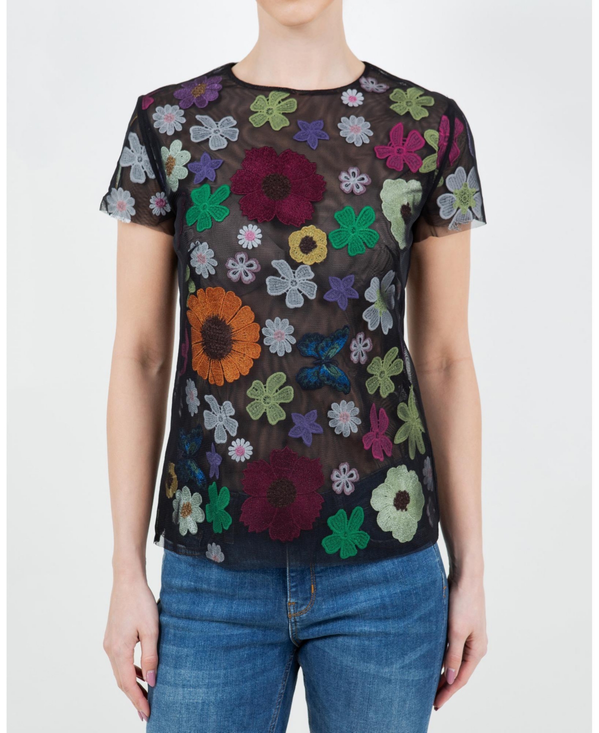 Flower Bomb Top - Black