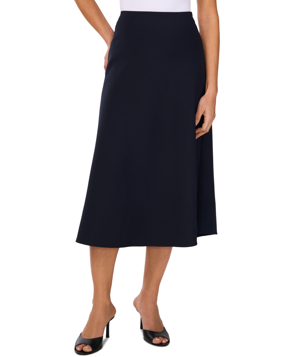 VINCE CAMUTO WOMEN'S A-LINE MIDI SKIRT 